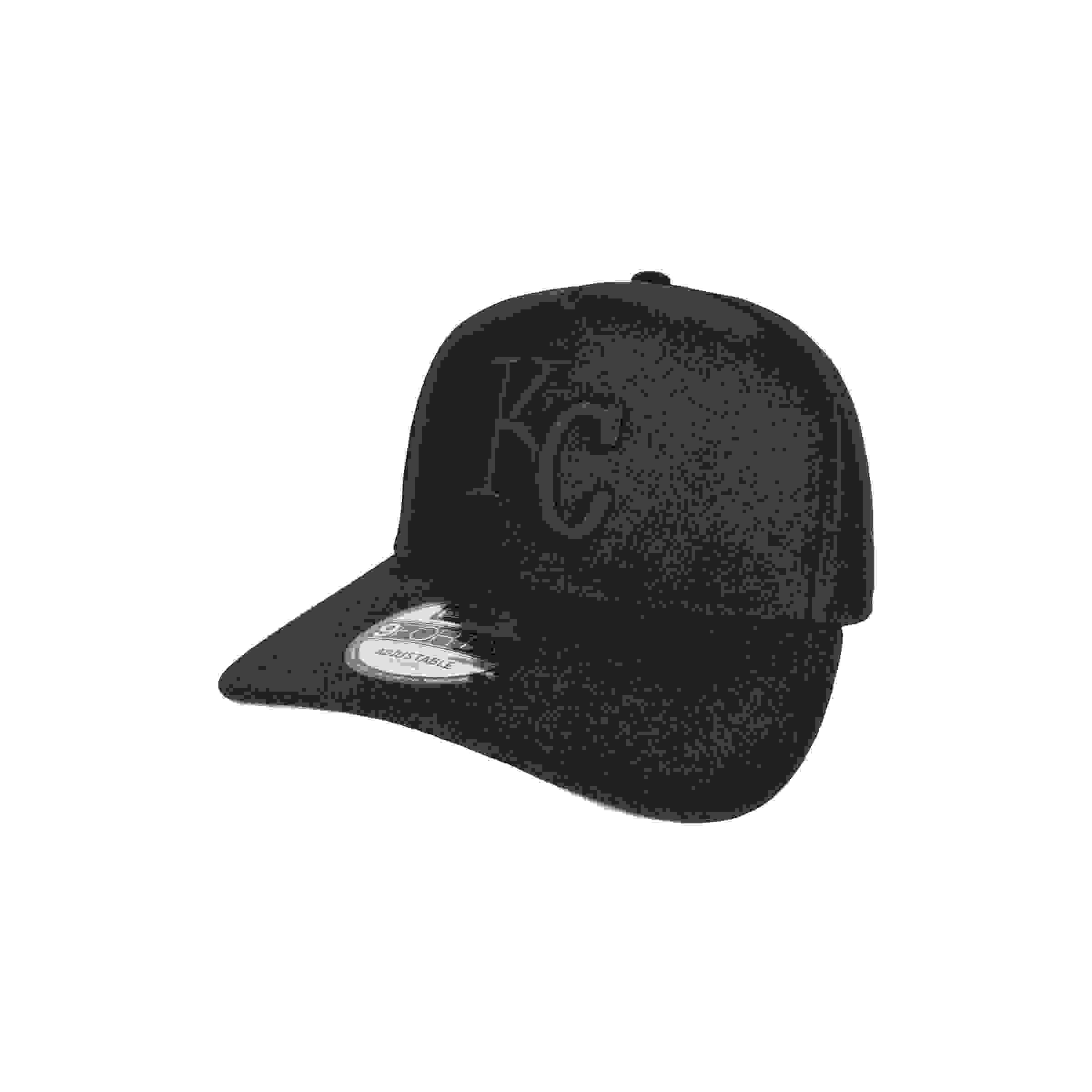 New Era Kansas City Royals 9FORTY Triple Black Snapback Hat